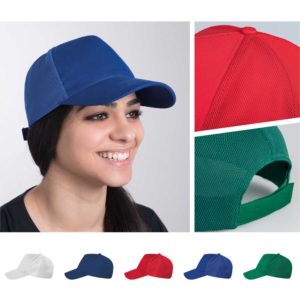 cappello con visiera personalizzato con ricamo